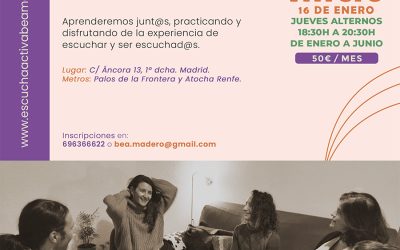 Taller escucha activa Enero 2024 Madrid
