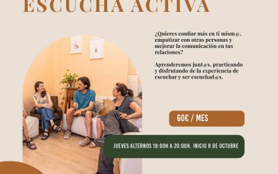 Taller de escucha activa presencial 2026 Madrid
